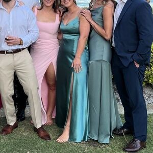 Birdy Grey Jay Bridesmaid Dress, sea glass